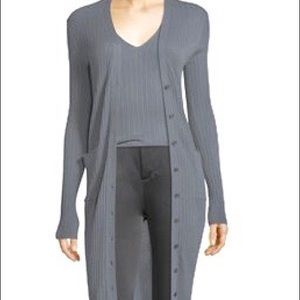 Vince. 100% Cashmere Long Cardigan/Duster-NWT